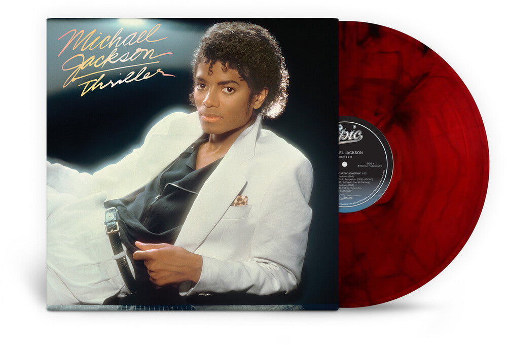 Pre-Order: Michael Jackson * Thriller - 2026 [Red & Black Marble]