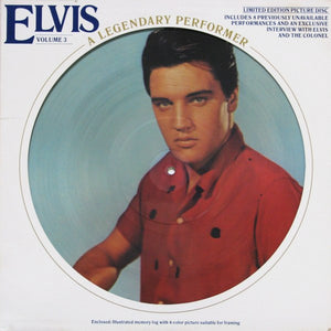 Elvis* A Legendary Performer-Volume 3 [Used Vinyl Record Picture Disc]