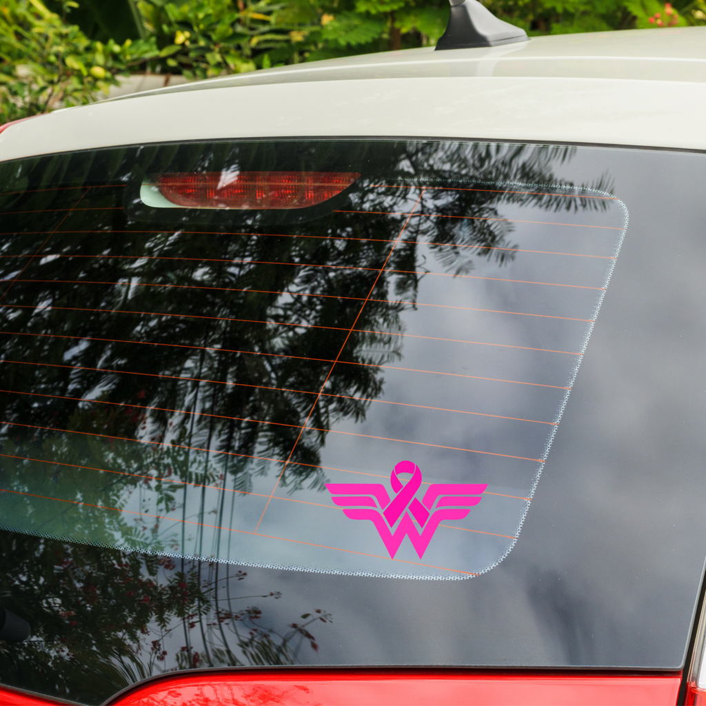 Dallas Cowboys Hot Pink Breast Cancer Awareness Vinyl Decal PICK