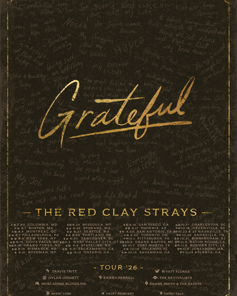 Red Clay Strays Grateful Tour Is Gearing Up!