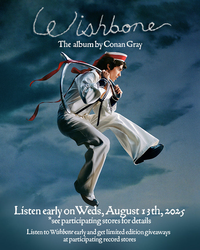 Hear It First: Conan Gray’s Wishbone Listening Party at Curious Collections