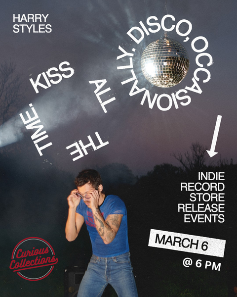 Harry Styles Release Date Listening Party On Friday, March 6 @ 6 PM @ Curious Collections