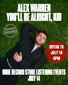 Alex Warren "You'll Be Alright, Kid" Nationwide Indie Record Store Listening Party