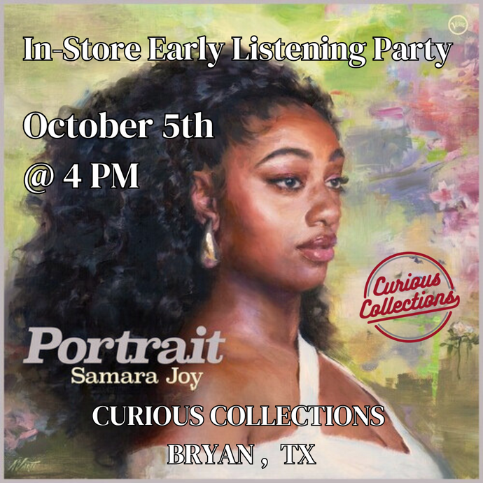 Samara Joy "Portrait" Early Listening Party - Saturday, October 5th @ 4 PM