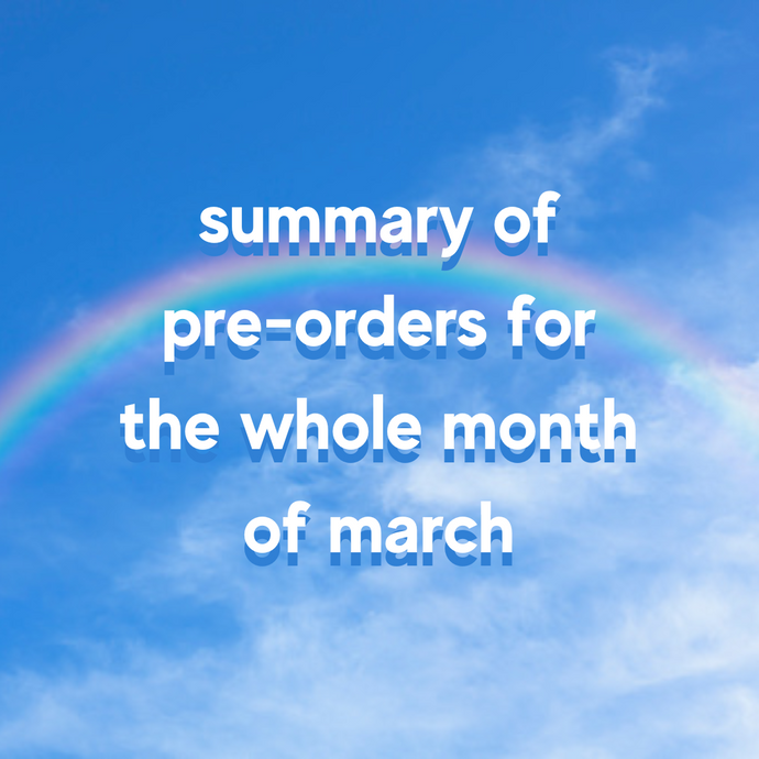 Pre-Orders! March Madness!