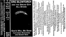 Eric Blowtorch and the Dread City All-Stars * God's Will Be Done [NEW CASSETTE]