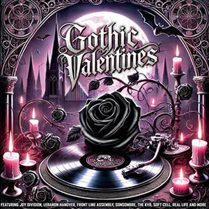 Pre-Order Gothic Valentines (Various Artists) [Purple/Black Splatter Vinyl Record]