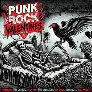 Pre-Order Punk Rock Valentines (Various Artists) [Red/Black Marble LP]