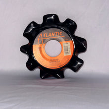 1 Black Repurposed Vinyl Record Bowl