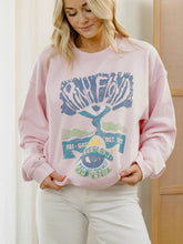 Pink Floyd Pepperland Pink Thrifted Graphic Sweatshirt: M