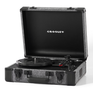 Open Box Crosley Executive Deluxe Turntable (Smoke)