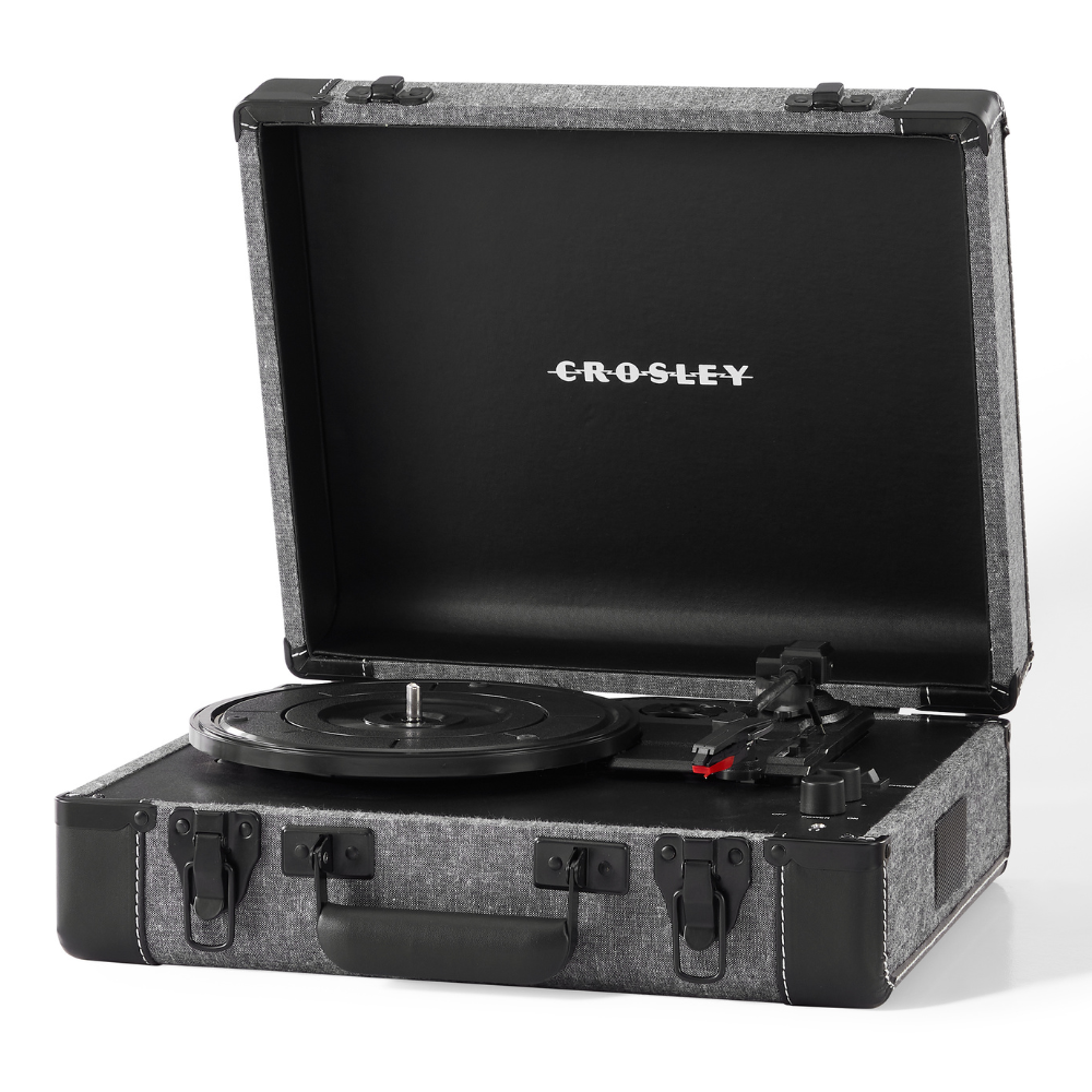 Open Box Crosley Executive Deluxe Turntable (Smoke)