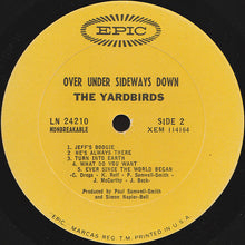The Yardbirds : Over Under Sideways Down (LP, Album, Mono, Ter)