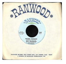 Rick McClellan : Frozen Sunshine / I Think It's Gonna Rain Today (7", Single)