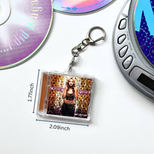 'Hit Clips' Mini CD Case Keychain - Britney Oops : Oops!... I did it again!