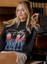 Dolly Parton Triple Threat Black Licensed Sweatshirt: XL