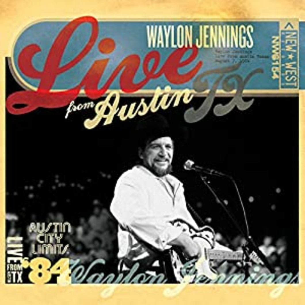 Waylon Jennings * Live At Austin 84' [New Silver & Gold LP]