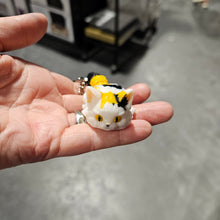 CC the Shop Cat Keychain