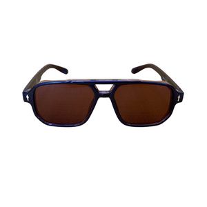 Retro Double Bridges Square Sunglasses Shades UV400