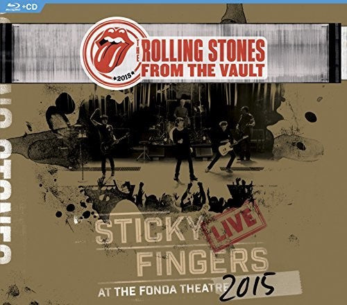 Rolling Stones, The * From The Vault - Sticky Fingers: Live At The Fonda Theater 2015 [New 2 Disc CD & Blu-Ray]