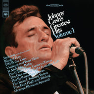 Johnny Cash's Greatest Hits Volume 1 album cover - Vinyl & CDs at Curious Collections Record Store College Station