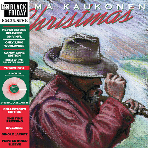 Jorma Kaukonen * Christmas (Candy Cane Edition) [V. 1 of 2 Colored Vinyl Record LP]