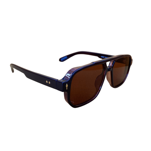 Retro Double Bridges Square Sunglasses Shades UV400