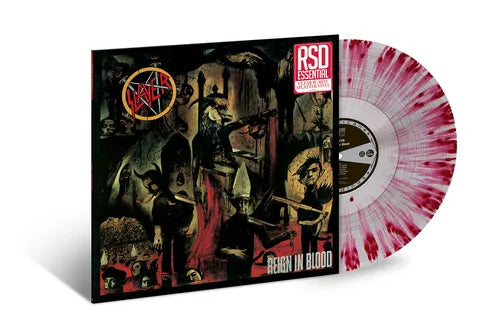 Slayer * Reign In Blood [RSD Essential Clear with Red Splatter Vinyl Record LP]