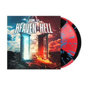 Sum 41 * Heaven :x: Hell [IE Limited Edition Quad w/Blue Splatter Vinyl Record 2 LP]