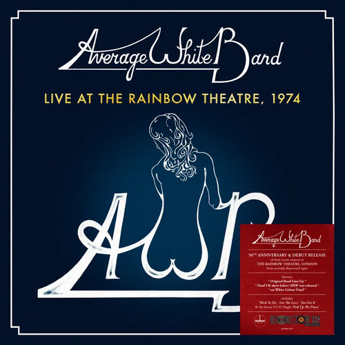 Average White Band * Live At The Rainbow Theatre 1974 [White Vinyl LP RSD 2024]