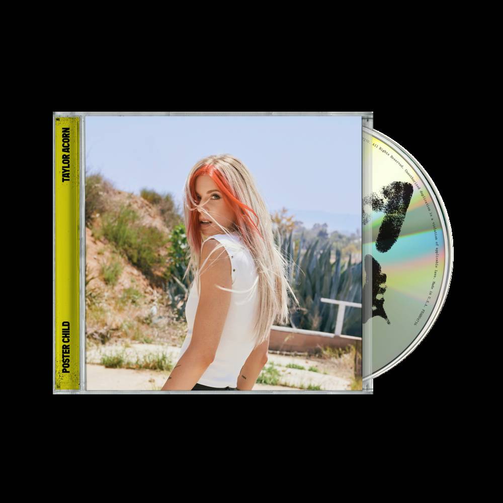 the album cover for Taylor Acorn - Poster Child