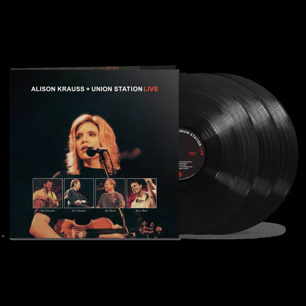 the album cover for Alison Krauss & Union Station - Live [3 LP]
