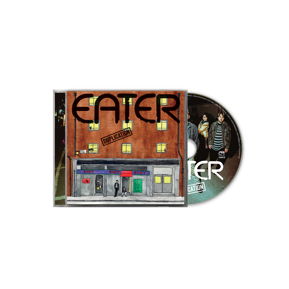 the album cover for Eater - Duplication