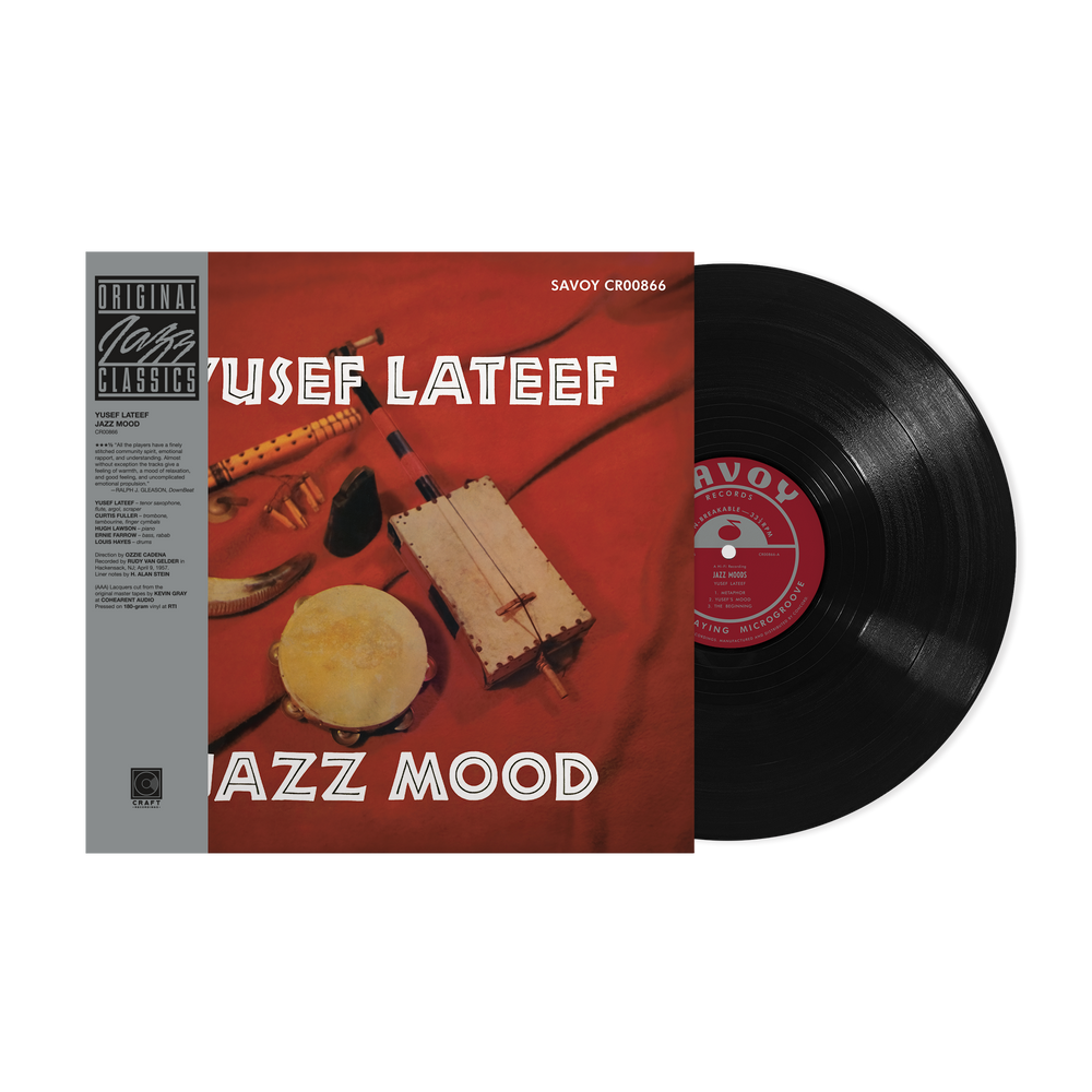 the album cover for Yusef Lateef - Jazz Mood (Original Jazz Classics Series) -  [180g LP]