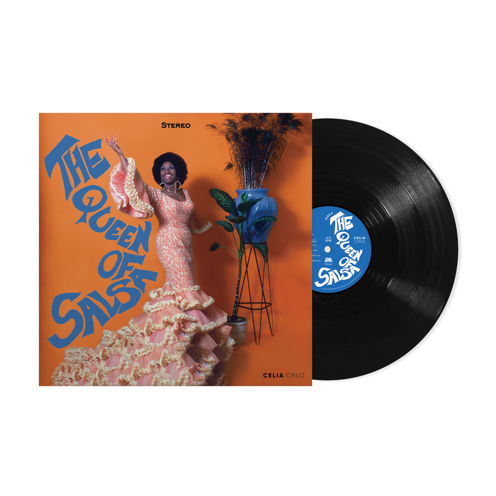 the album cover for Celia Cruz - The Queen Of Salsa -  [LP]