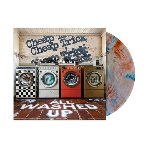 Pre-Order: Cheap Trick * All Washed Up [Indie Exclusive Orange/Blue Marble LP]