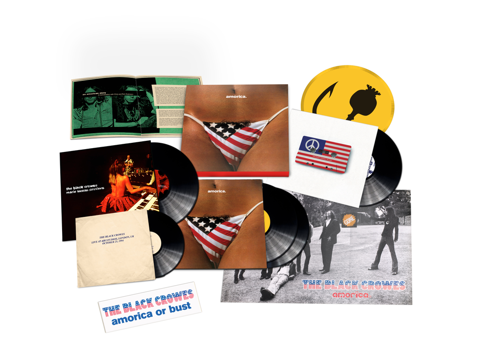 Pre-Order: The Black Crowes * Amorica. -  [Super Deluxe 180g 5 LP]