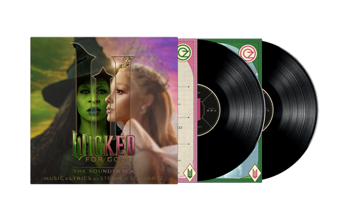the album cover for Various Artists - Wicked: For Good - The Soundtrack