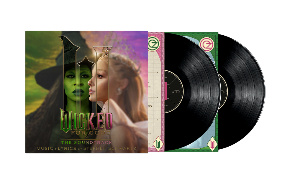 the album cover for Various Artists - Wicked: For Good - The Soundtrack