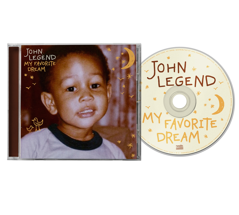 the album cover for John Legend - My Favorite Dream