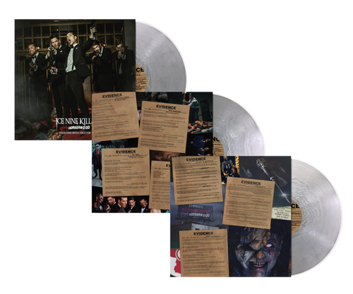 the album cover for Ice Nine Kills - Welcome To Horrorwood: Under Fire (Deluxe Edition) [3xLP 