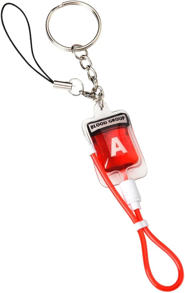 Blood Bag Keychain [Various Types]