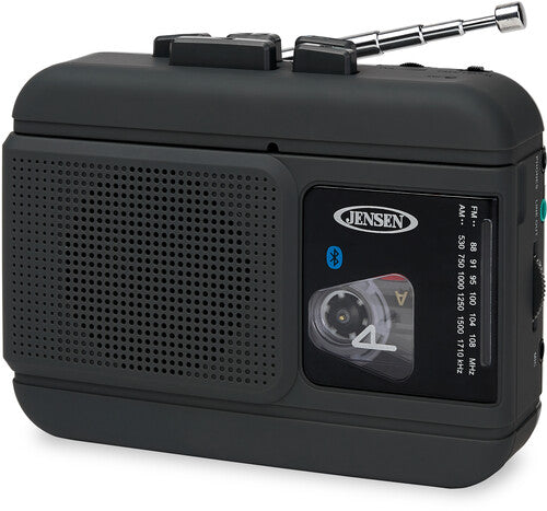 Jensen MCR-60 Personal Portable Cassette Player/Recorder (Black)
