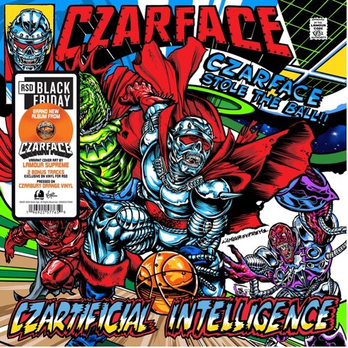 Czarface * Czartificial Intelligence (Stole The Ball Edition) [IE, Ltd. Orange Vinyl Record RSD Black Friday]