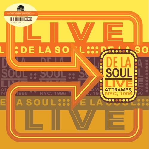 De La Soul * Live At Tramps, NYC, 1996 [Colored Vinyl LP RSD 2024]