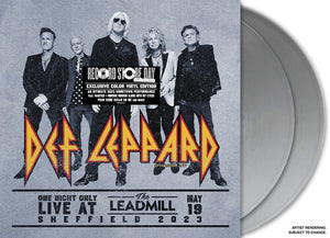 Def Leppard *  One Night Only: Live At The Leadmill 2023 [Silver Vinyl 2 LP RSD 2024]