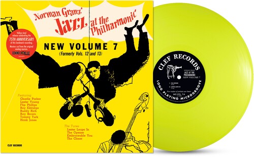 Charlie Parker * Norman Granz' Jazz At The Philharmonic [Yellow Vinyl Record LP RSD 2024]