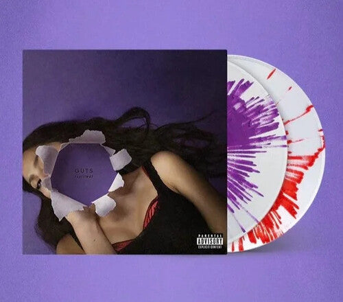 Olivia Rodrigo * Spilled Guts (Deluxe) [IEX Colored Clear with Splatter Vinyl Record 2 LP]