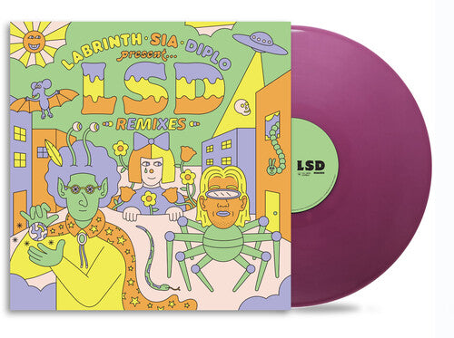 LSD * Labrinth, Sia & Diplo Present... LSD (Remixes) [RSD Black Friday Vinyl Record EP]