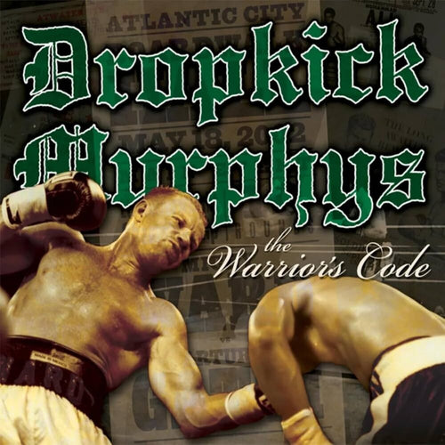 the album cover for Dropkick Murphys - Warrior's Code (Anniversary Edition) [Patina Rust Splash LP]